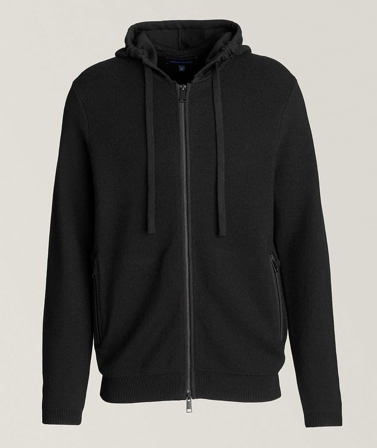 Extrafine Merino Wool Drawstring Hoody  image 0