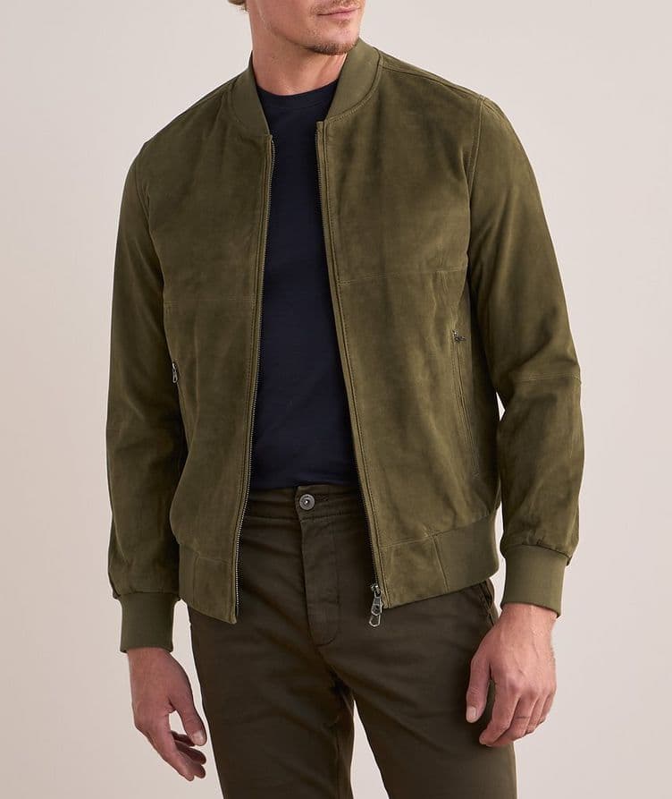 Blouson en suède de chèvre image 1