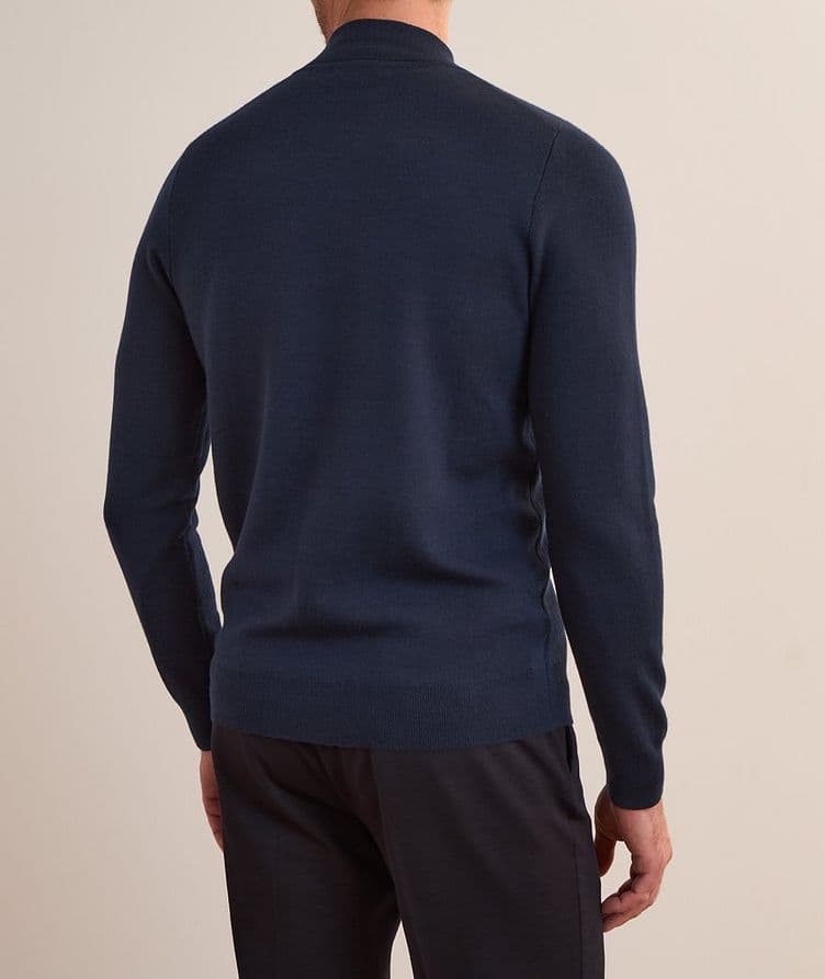 Wool-Blend Mock Neck Sweater  image 2