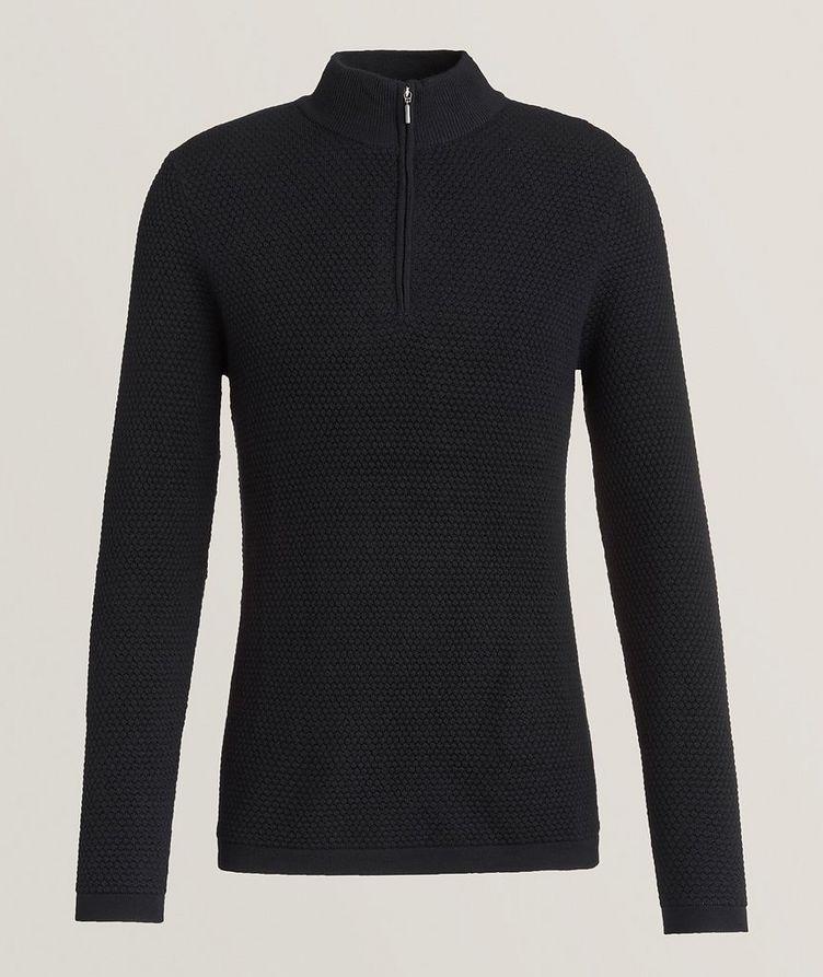 Merino Wool Quarter-Zip Sweater  image 0