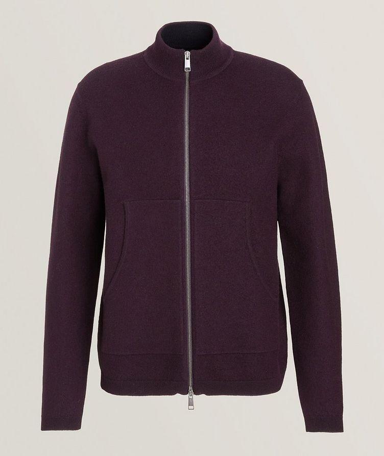 Boiled Extrafine Merino Wool Zip-Up Sweater image 0