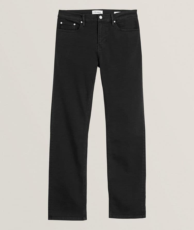 Modern Straight Stretch-Cotton Jeans image 0