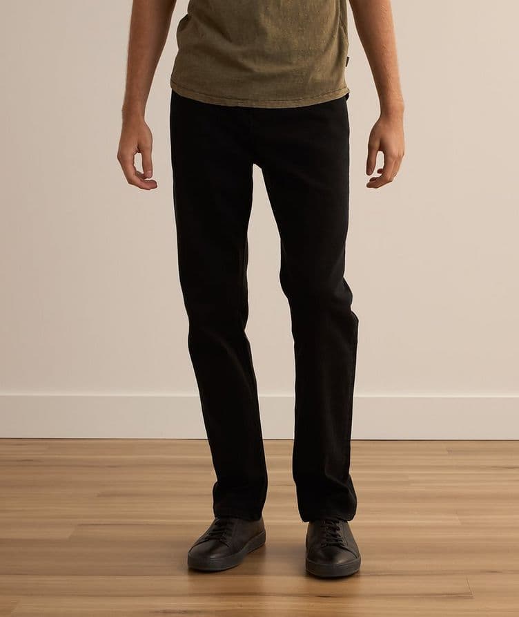 Modern Straight Stretch-Cotton Jeans image 1