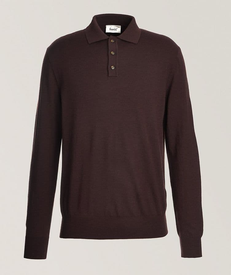 Wool Knit Polo image 0