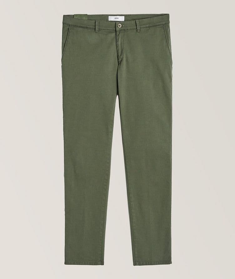 Silvio Stretch Cotton-Lyocell Pants image 0