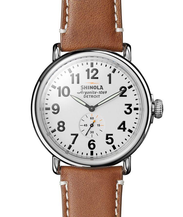 Montre Runwell avec bracelet en cuir image 0