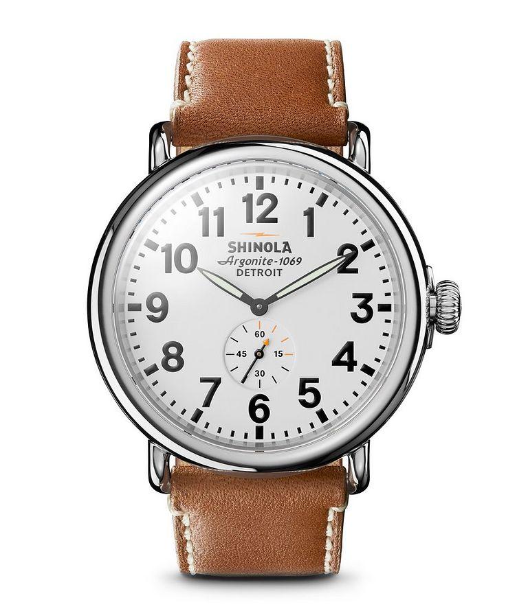 Montre Runwell avec bracelet en cuir image 4