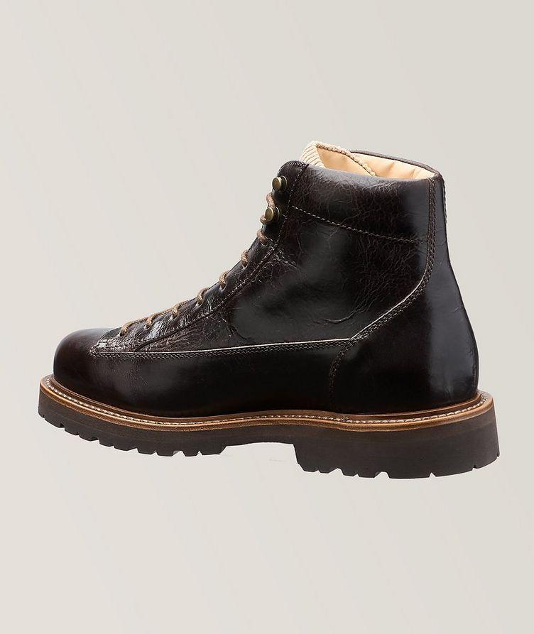 Leather Corduroy Tongue Monkey Boots image 1