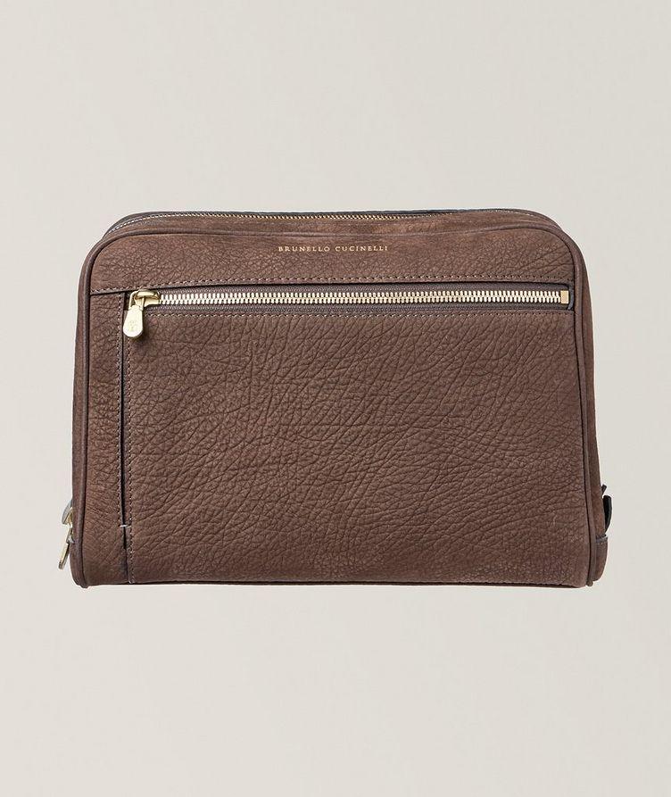 Nubuck Leather Beauty Case  image 0