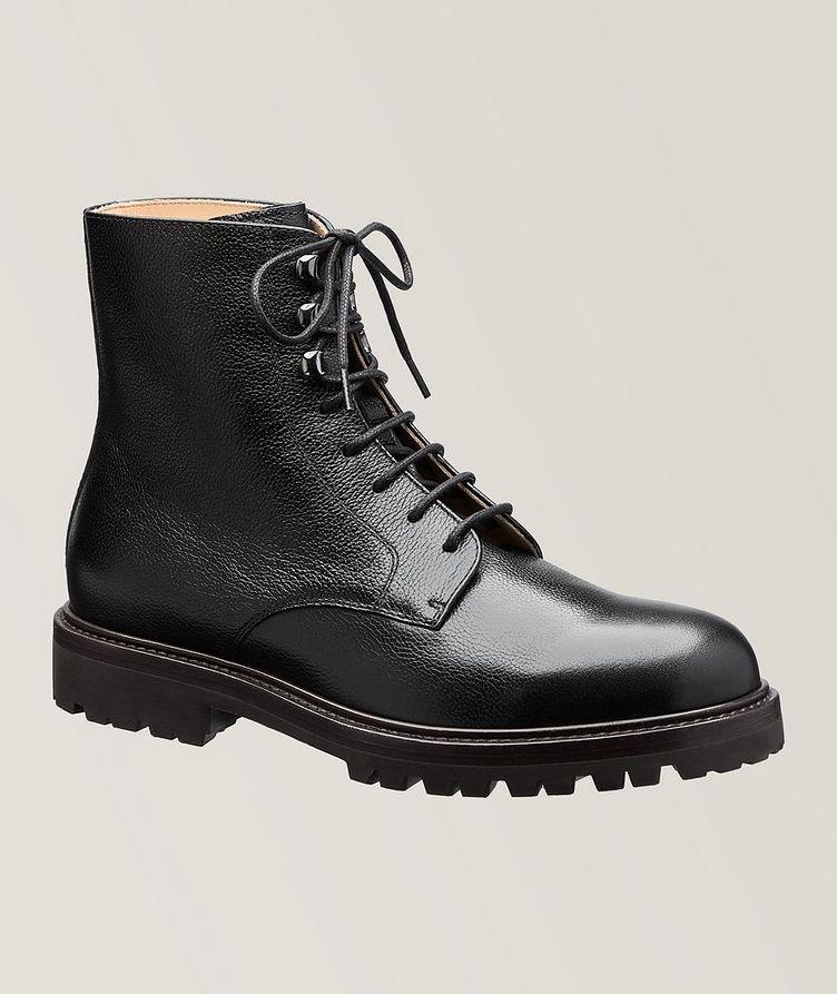 Grain Leather Lug Boots image 0