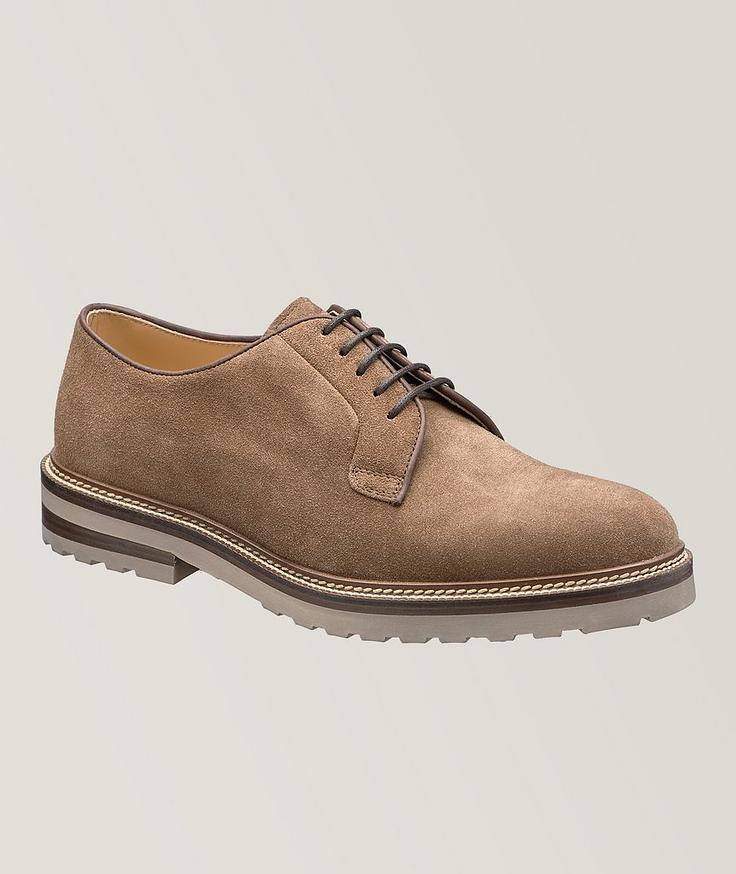 Brunello Cucinelli Leather Lace-up Derbies