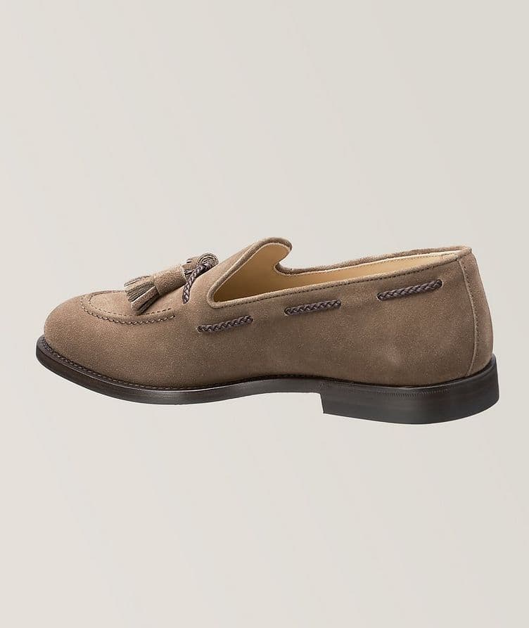 Suede Tassel Loafers image 1