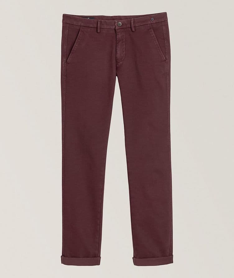 Stretch-Cotton Jersey Twill Pants image 0