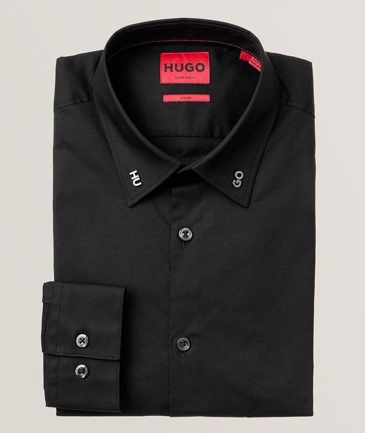 Button-Down Logo Collar Shirt image 0