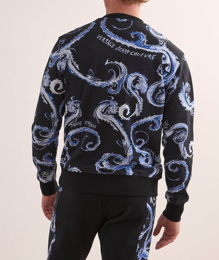 Baroque Stretch-Cotton Sweatshirt image 2