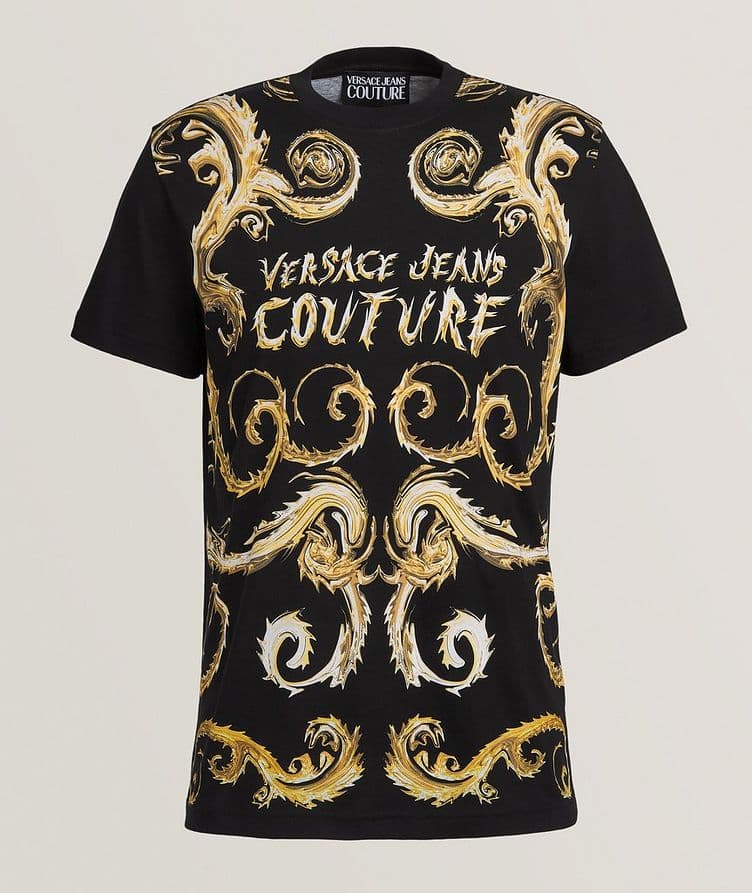 Baroque Graphic Logo Print T-Shirt image 0