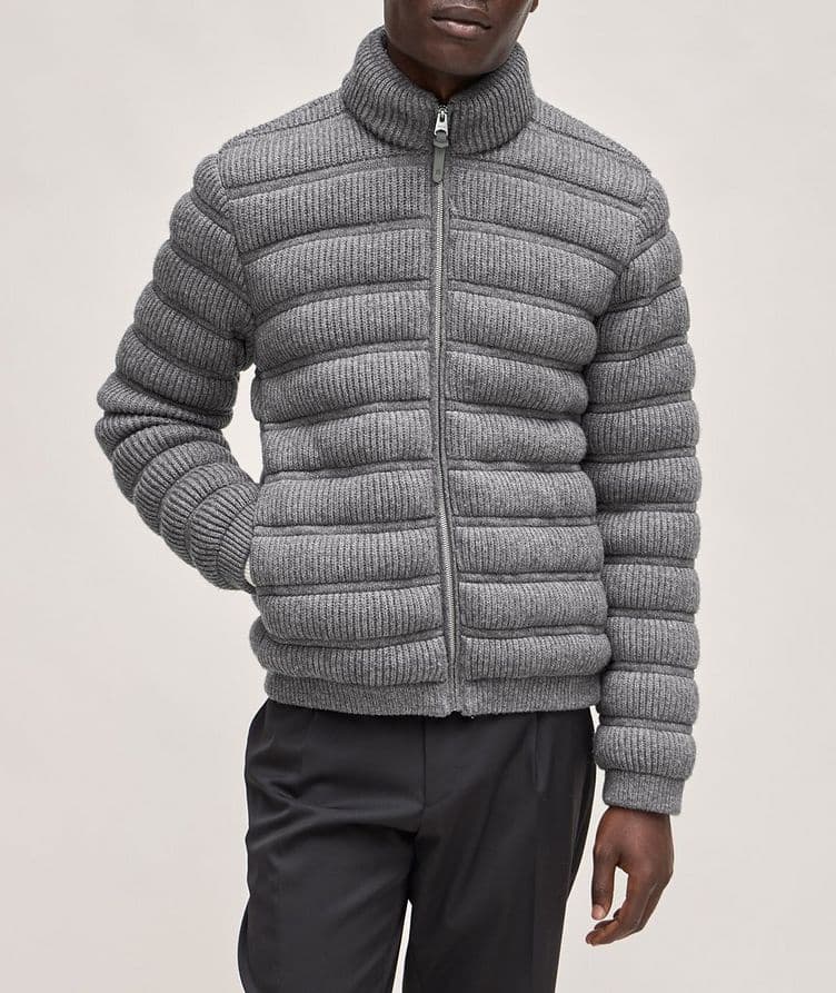 Manteau Christopher en laine, en cachemire et en duvet image 1