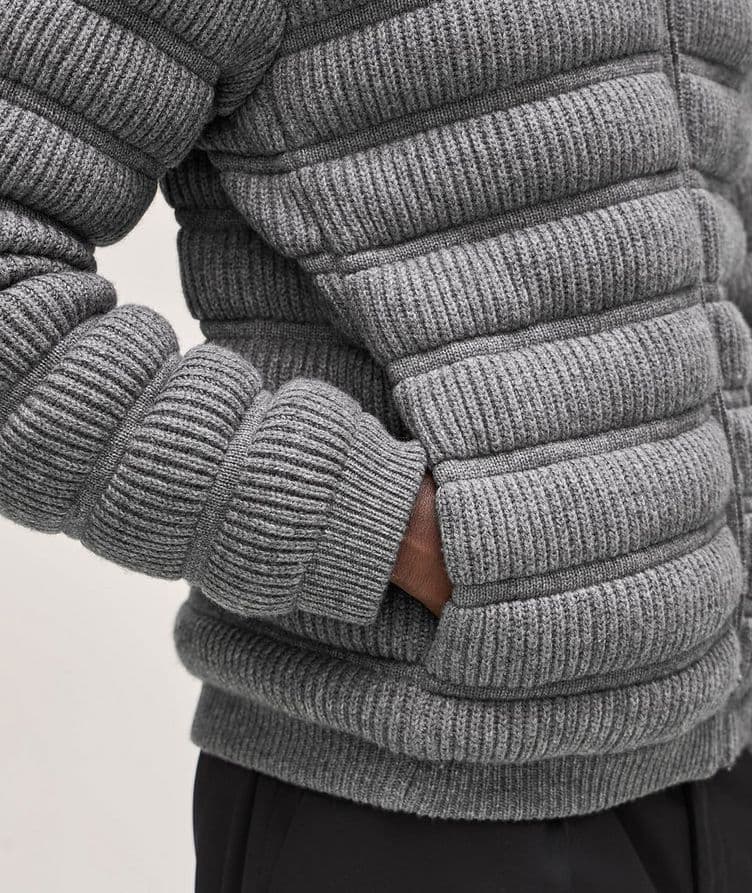 Christopher Wool-Cashmere Down Jacket  image 3