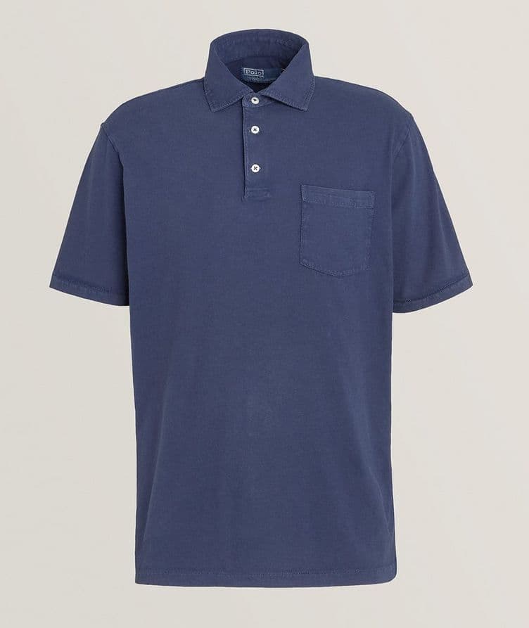 Cotton-Linen Blend Polo image 0