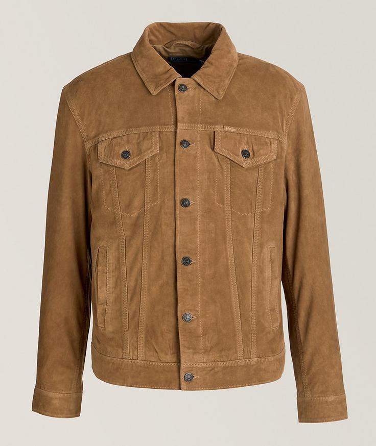 Polo Ralph Lauren Goat Suede Tracker Jacket