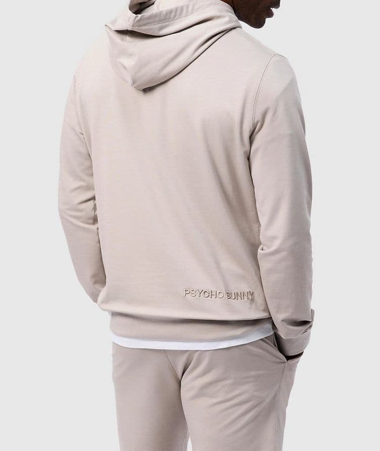 Walter Cotton-Blend Embroidered Hooded Sweater image 2