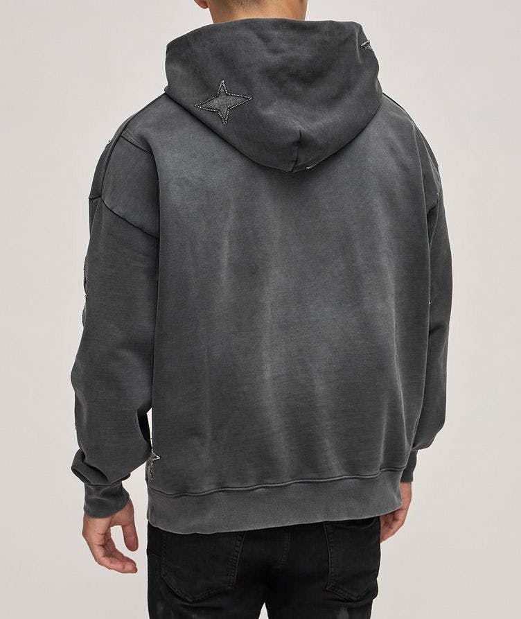 Oversized Motif Terry Cotton Hoody image 2