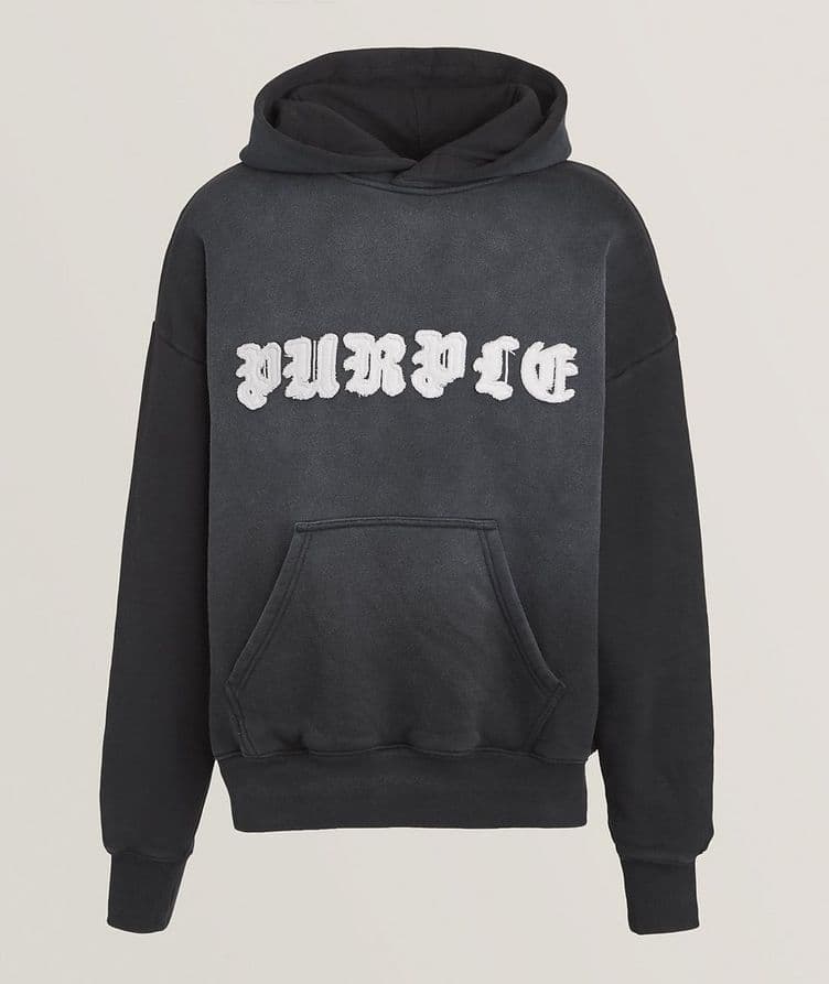 Gothic Logo Hooded Sweater image 0