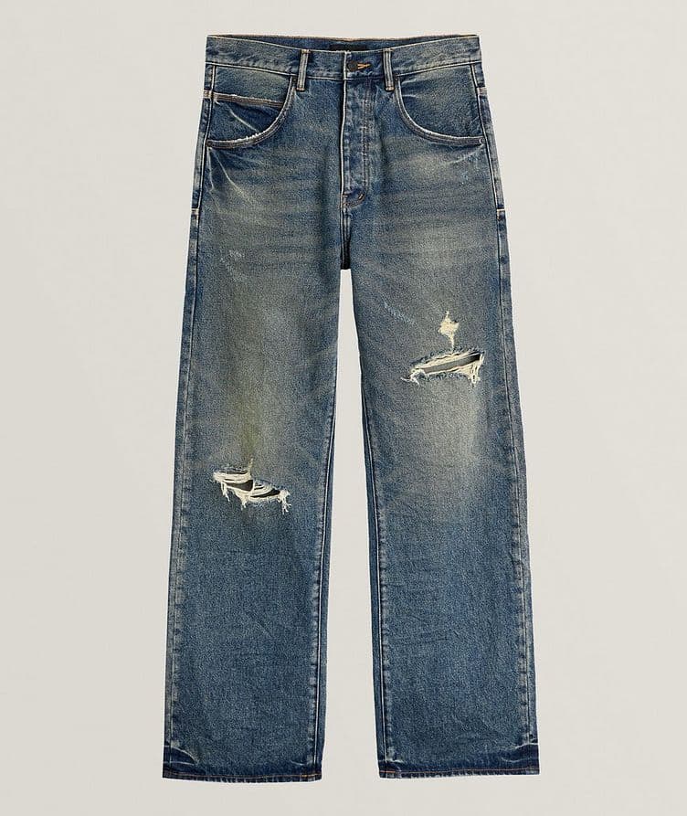 Wide Legged Cotton Jeans  image 0