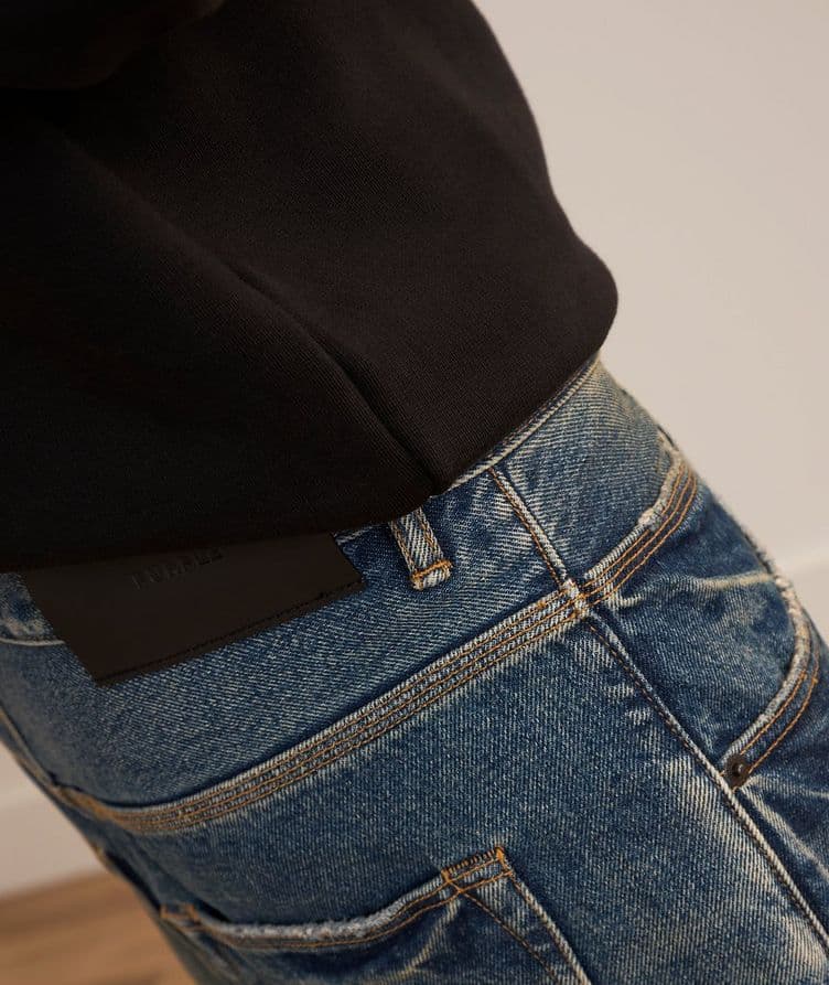 Wide Legged Cotton Jeans  image 3