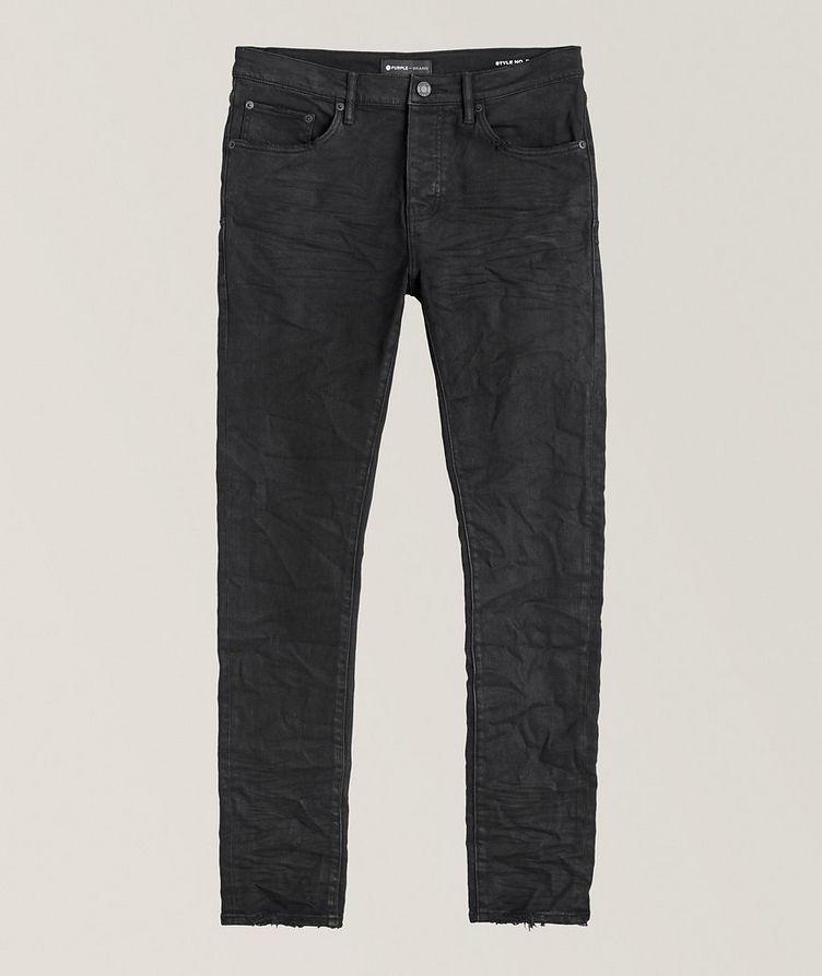 Jean P001 en denim enduit image 0