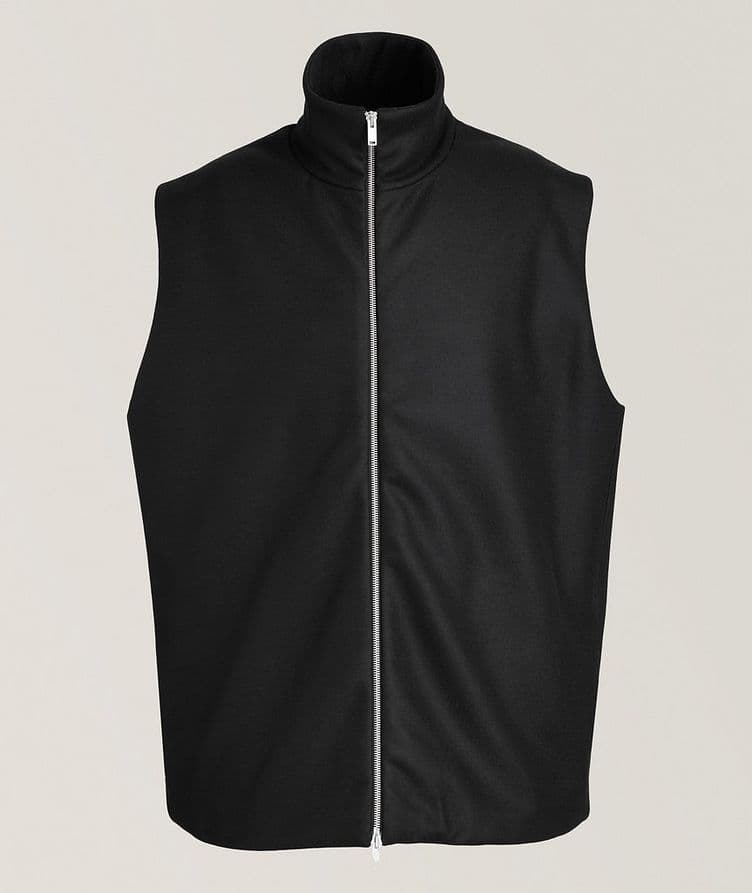 Padded Wool Vest image 0