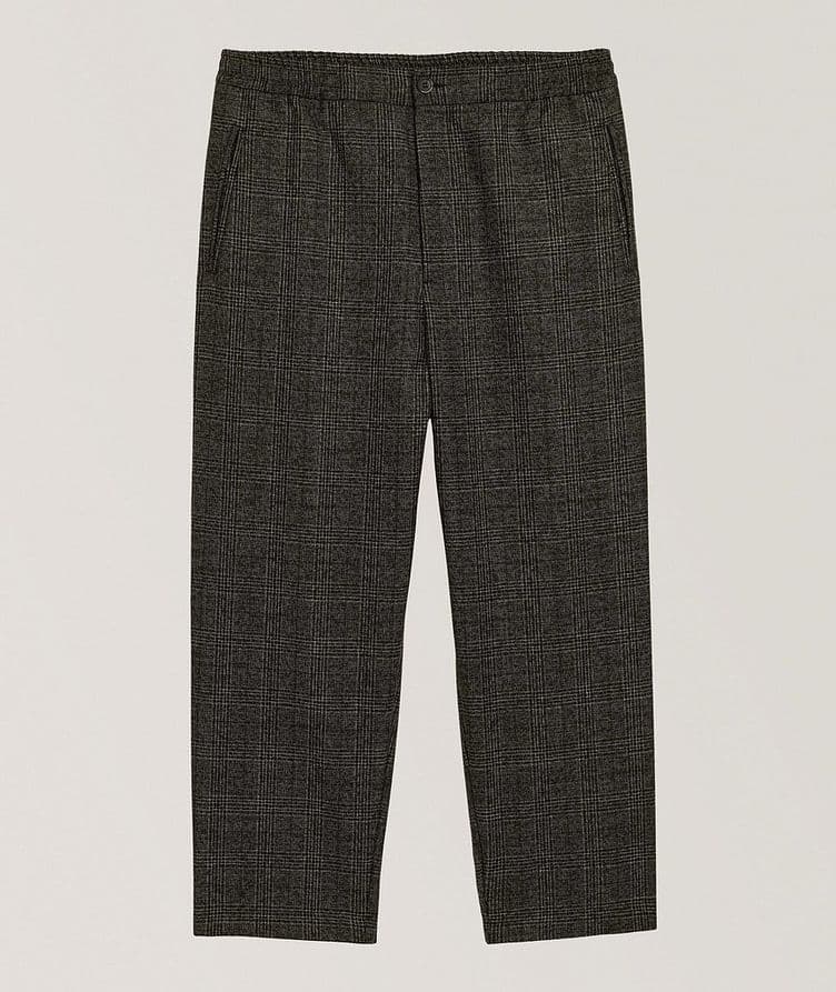 Check Virgin Wool Pants  image 0