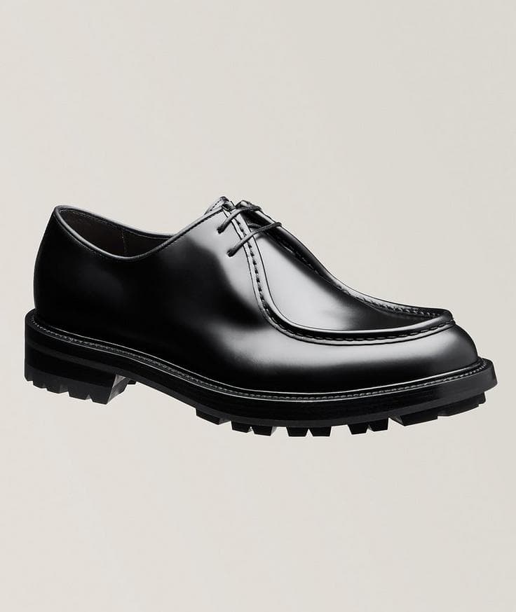 Barrett High Shine Leather Derbies