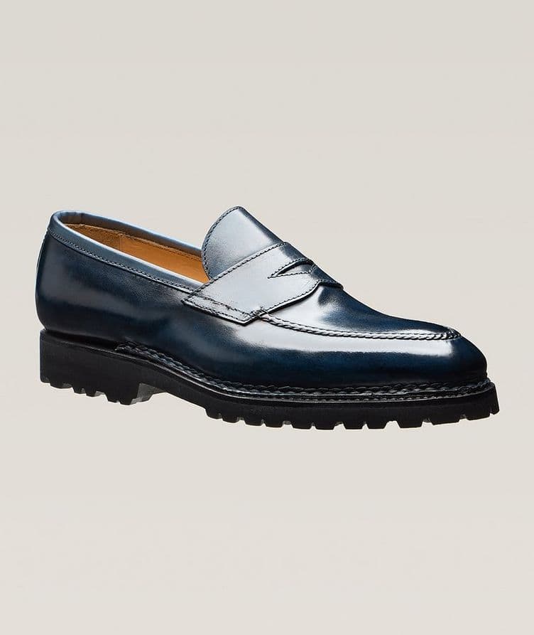 Principe Leather Penny Loafers image 0