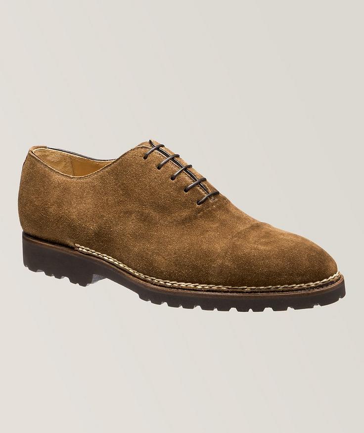 Bontoni Suede Leather Oxfords