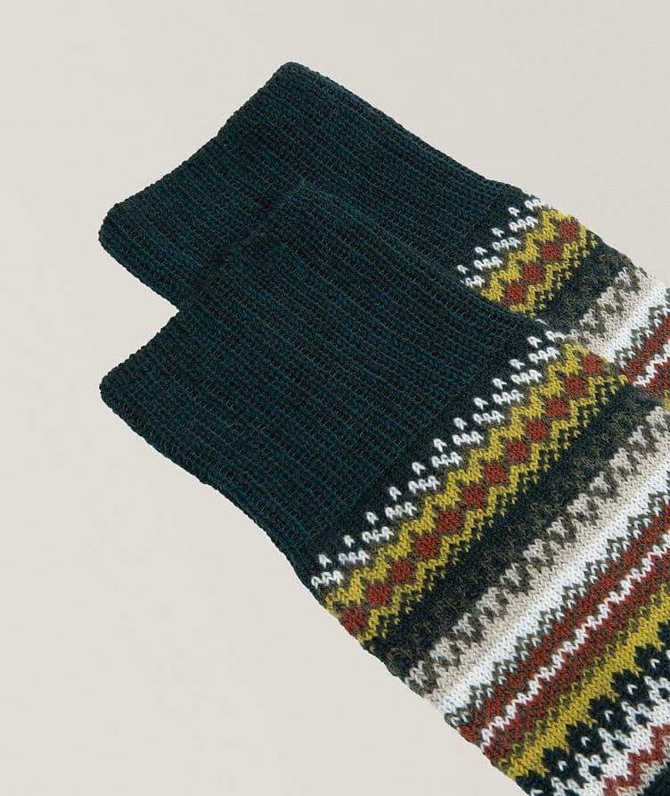 Kolari Fairisle Wool-Blend Socks image 1