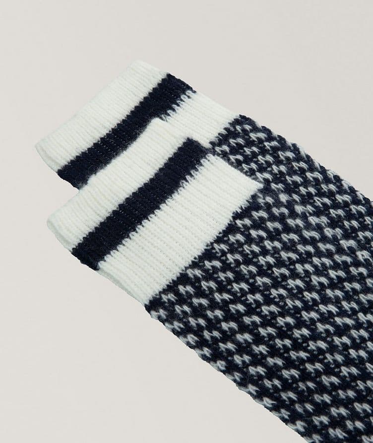 Boden Pick Stitch Wool-Blend Socks  image 1