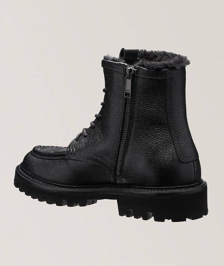 Julyo Grained Leather Lug Boots image 2