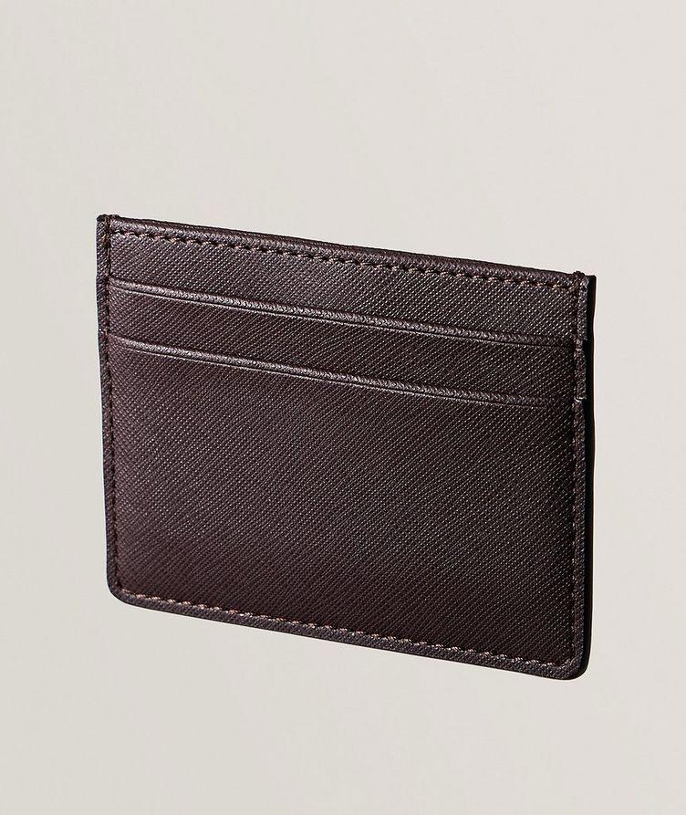 Zair Saffiano Leather Card Holder image 1