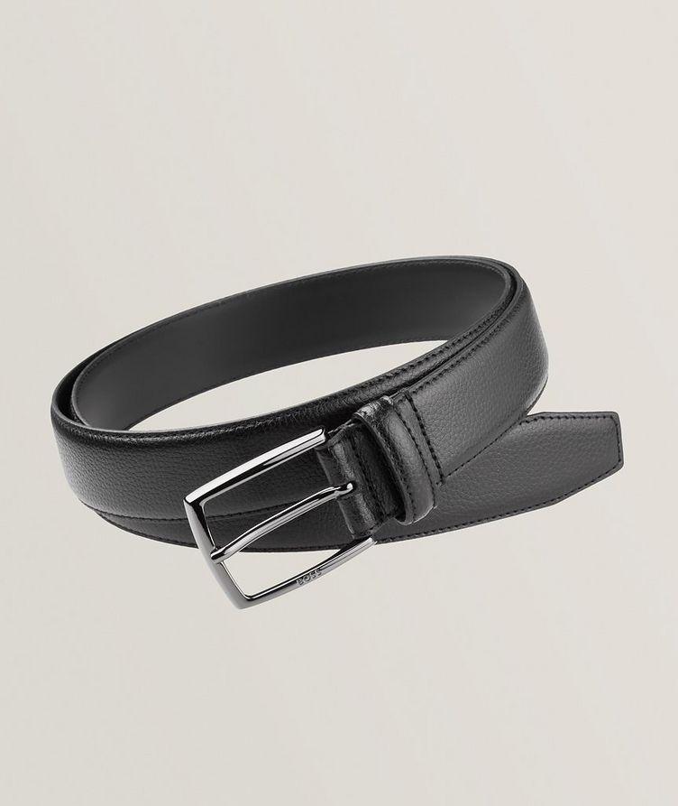 Ceinture en cuir grenu image 0