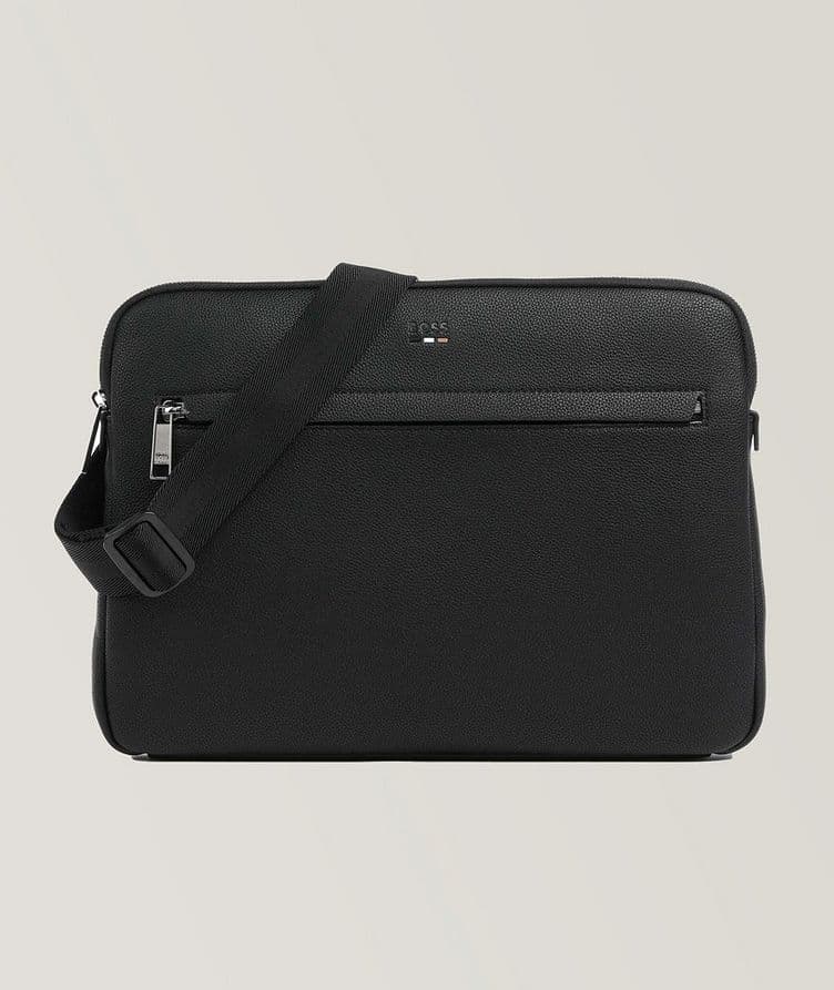 Ray Faux Pebbled Leather Laptop Case image 0