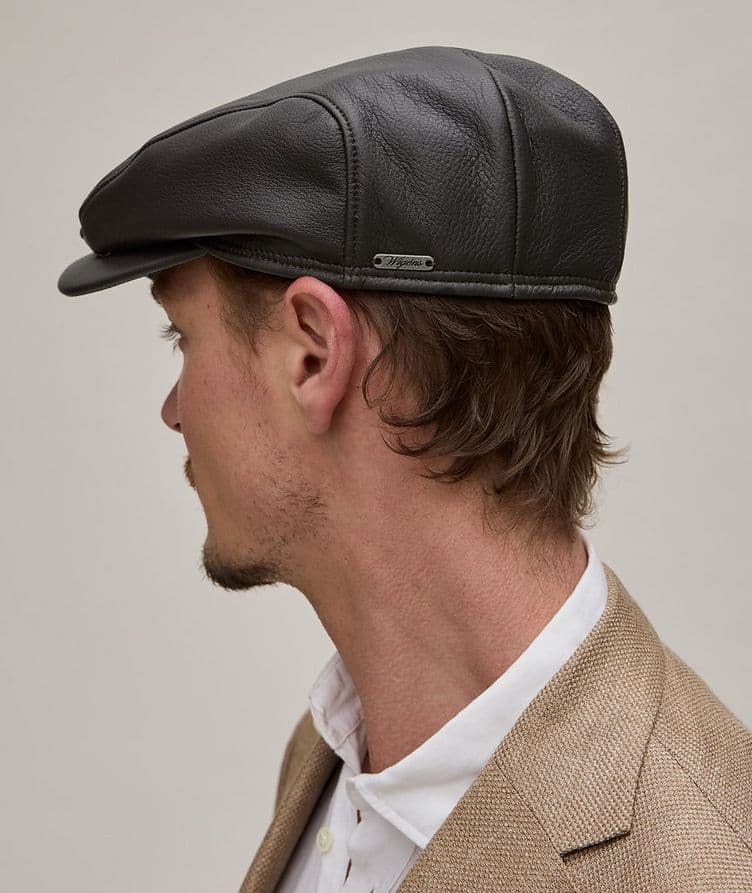 Ivy Elk Leather Contemporary Cap image 2