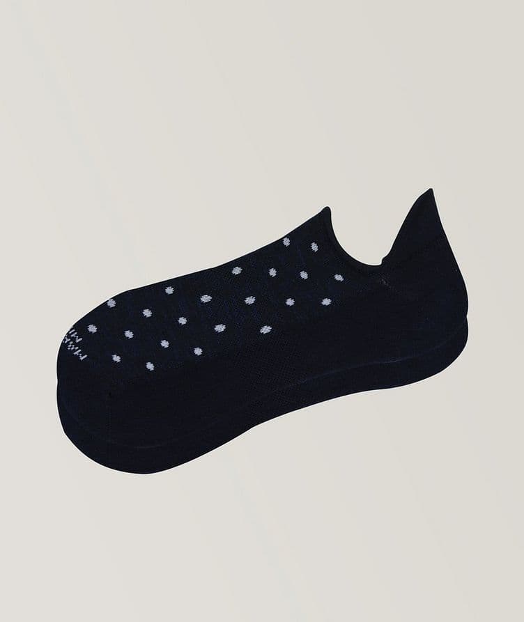 Polka Dot Invisible Sneaker Socks image 0