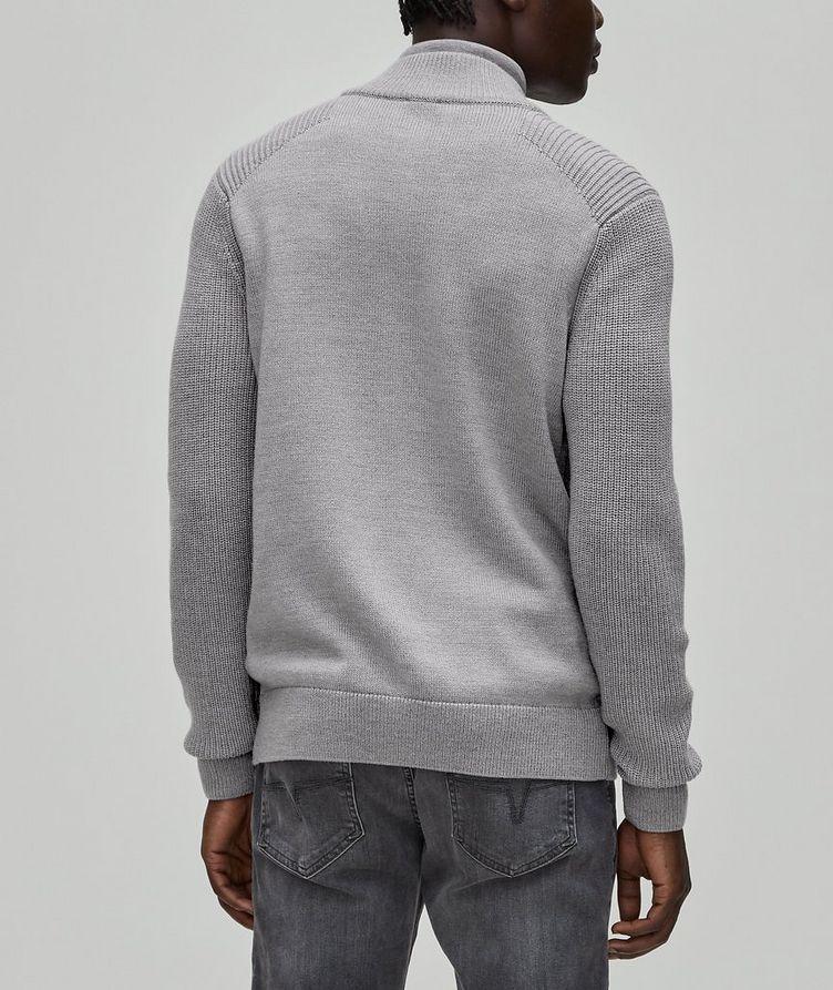 Wool-Blend Quarter-Zip Sweater image 2