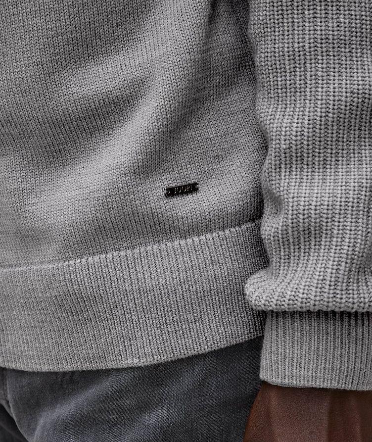 Wool-Blend Quarter-Zip Sweater image 4