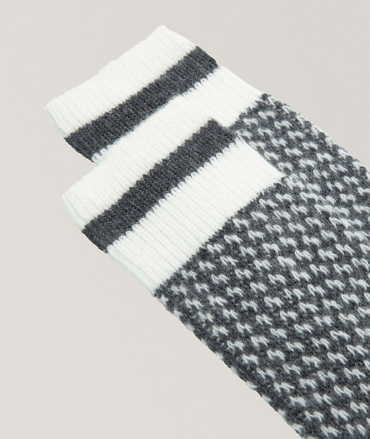 Boden Pick Stitch Wool-Blend Socks  image 1