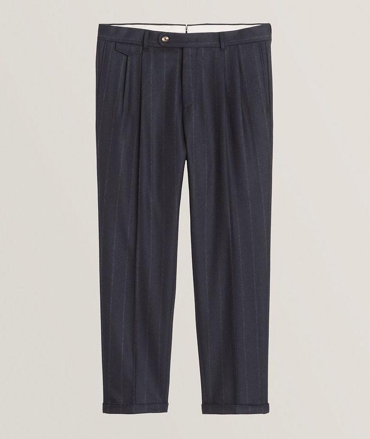 Serpo Wool-Blend Pleated Pants  image 0