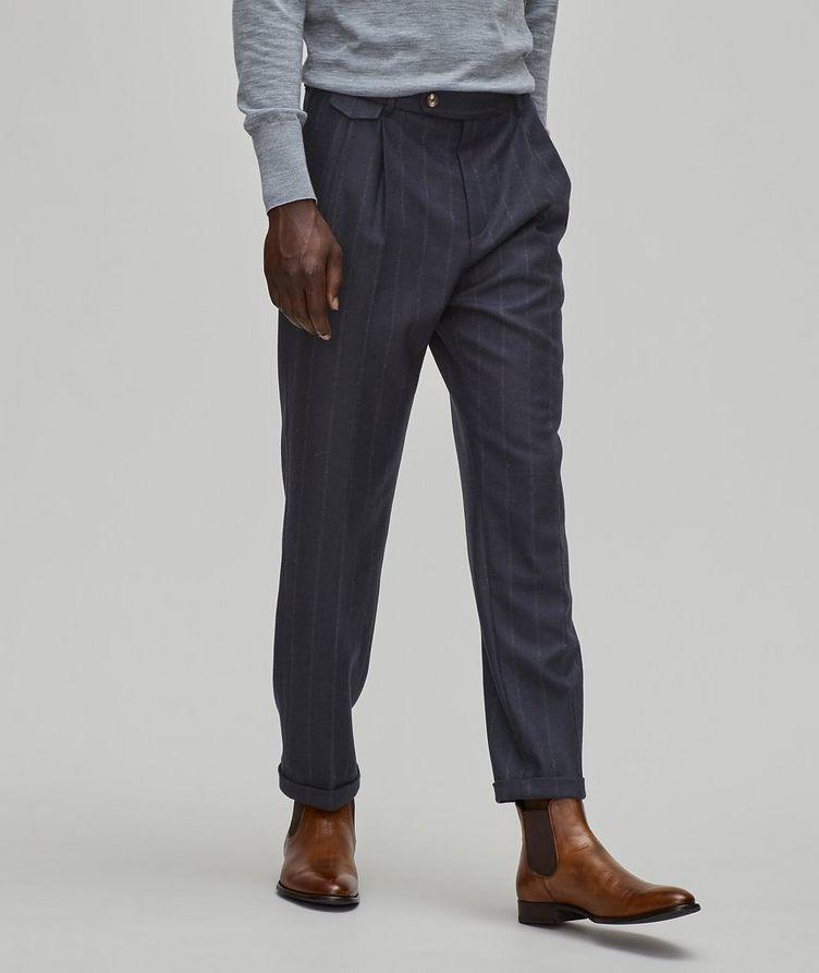 Serpo Wool-Blend Pleated Pants  image 1