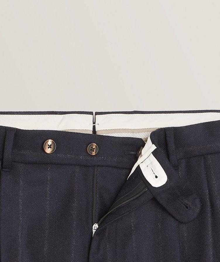 Serpo Wool-Blend Pleated Pants  image 4