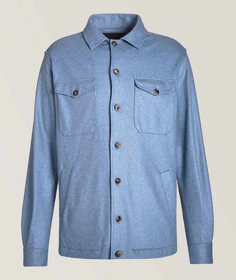 Oslo Cashmere-Blend Overshirt image 0